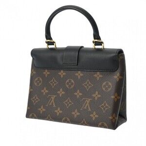 Louis Vuitton Locky Black Noir Handbag Canvas Monogram